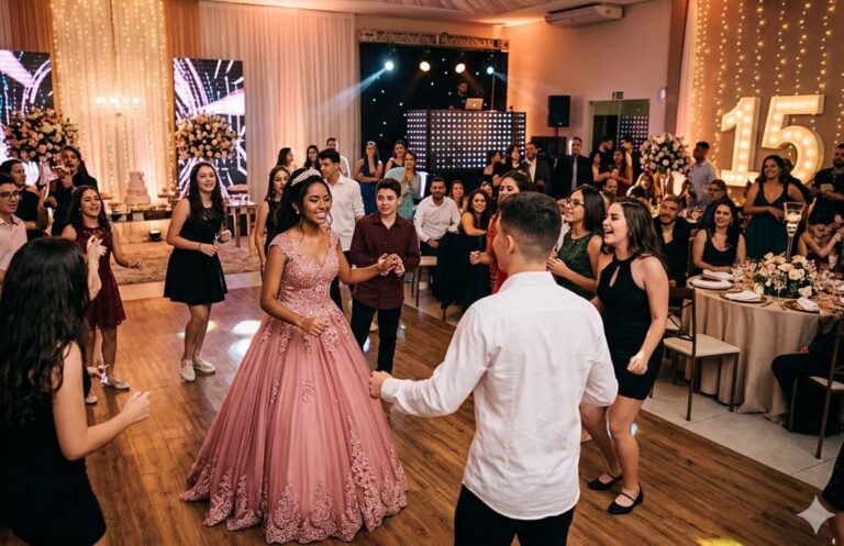espaço para debutante